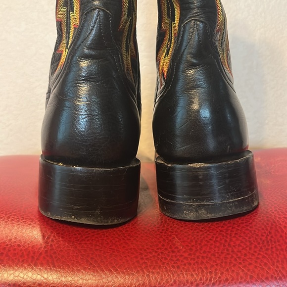 ROD PATRICK Black Double-stitch boots - Picture 6 of 6
